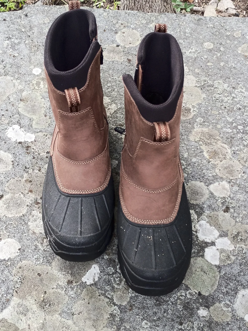 L.L. Bean Brown and Black Men's Rain & Snow Boots